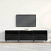 Cabinet TV Stejar negru 150 x 30 x 44,5 cm Lemn compozit - WALTI WALTI