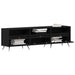 Cabinet TV Stejar negru 150 x 30 x 44,5 cm Lemn compozit - WALTI WALTI