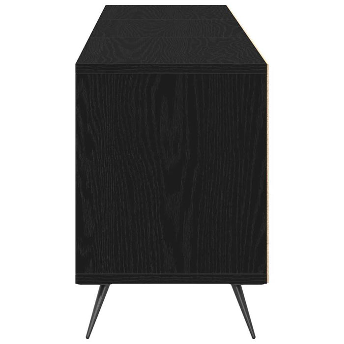 Cabinet TV Stejar negru 150 x 30 x 44,5 cm Lemn compozit - WALTI WALTI