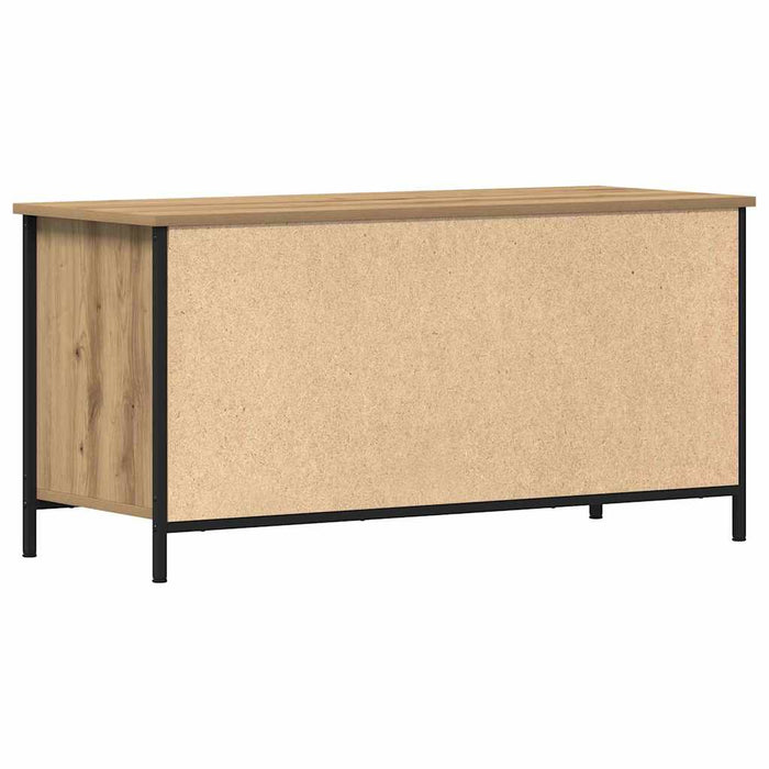 Cabinet TV stejar artizanal 100 x 40 x 50 cm Lemn compozit - WALTI WALTI