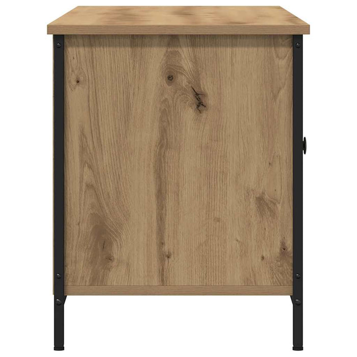 Cabinet TV stejar artizanal 100 x 40 x 50 cm Lemn compozit - WALTI WALTI