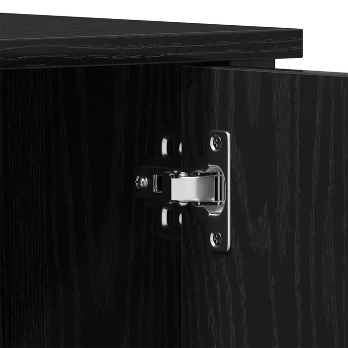 Cabinet TV Stejar negru 100 x 40 x 50 cm Lemn compozit - WALTI WALTI