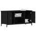 Cabinet TV Stejar negru 100 x 40 x 50 cm Lemn compozit - WALTI WALTI
