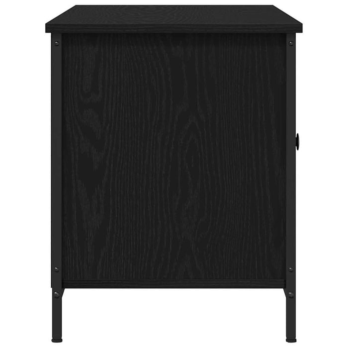 Cabinet TV Stejar negru 100 x 40 x 50 cm Lemn compozit - WALTI WALTI