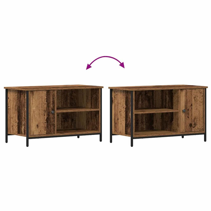 Cabinet TV Lemn vechi 80 x 40 x 50 cm Lemn compozit - WALTI WALTI