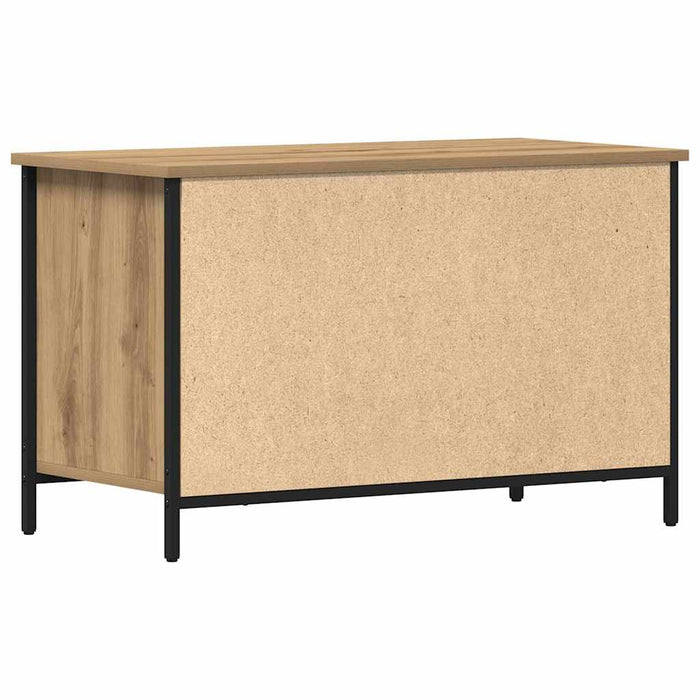 Cabinet TV stejar artizanal 80 x 40 x 50 cm Lemn compozit - WALTI WALTI