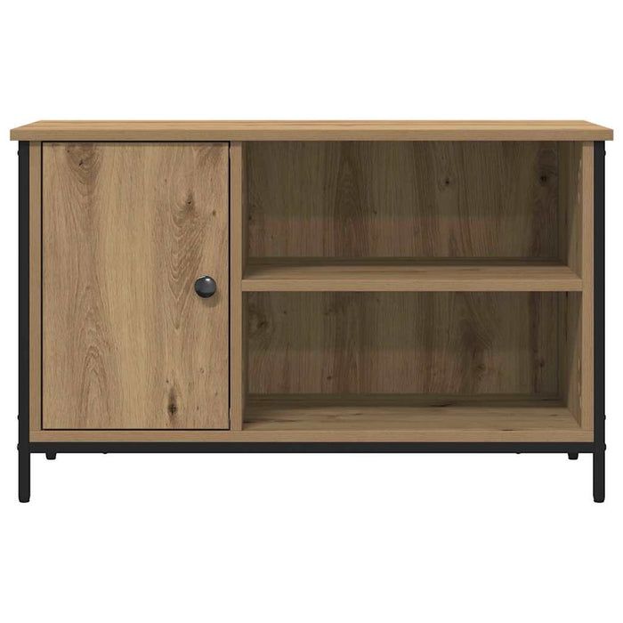 Cabinet TV stejar artizanal 80 x 40 x 50 cm Lemn compozit - WALTI WALTI
