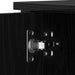 Cabinet TV Stejar negru 80 x 40 x 50 cm Lemn compozit - WALTI WALTI