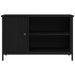 Cabinet TV Stejar negru 80 x 40 x 50 cm Lemn compozit - WALTI WALTI