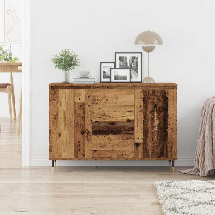 Bufet cu sertar Lemn vechi 101,5 x 35 x 70 cm Lemn compozit - WALTI WALTI
