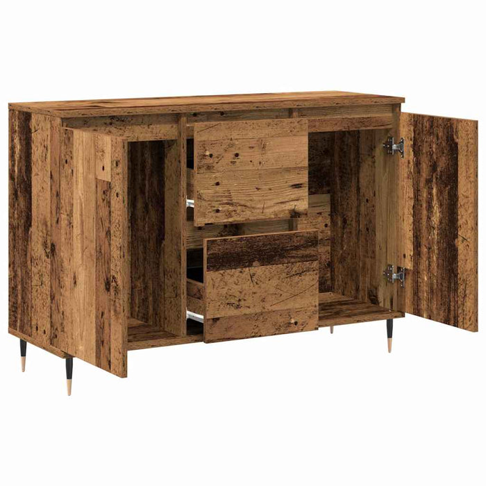 Bufet cu sertar Lemn vechi 101,5 x 35 x 70 cm Lemn compozit - WALTI WALTI