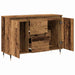 Bufet cu sertar Lemn vechi 101,5 x 35 x 70 cm Lemn compozit - WALTI WALTI