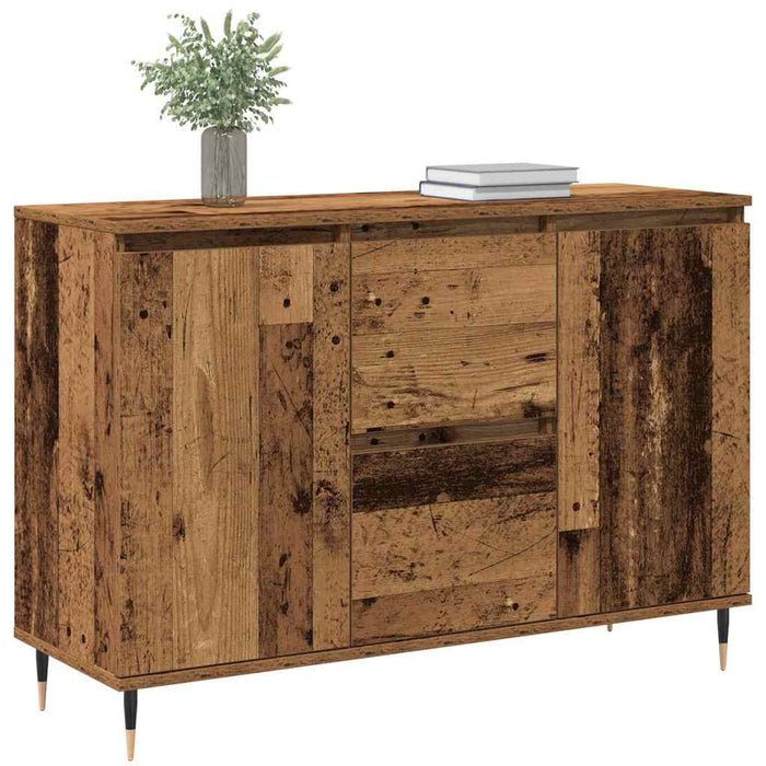 Bufet cu sertar Lemn vechi 101,5 x 35 x 70 cm Lemn compozit - WALTI WALTI