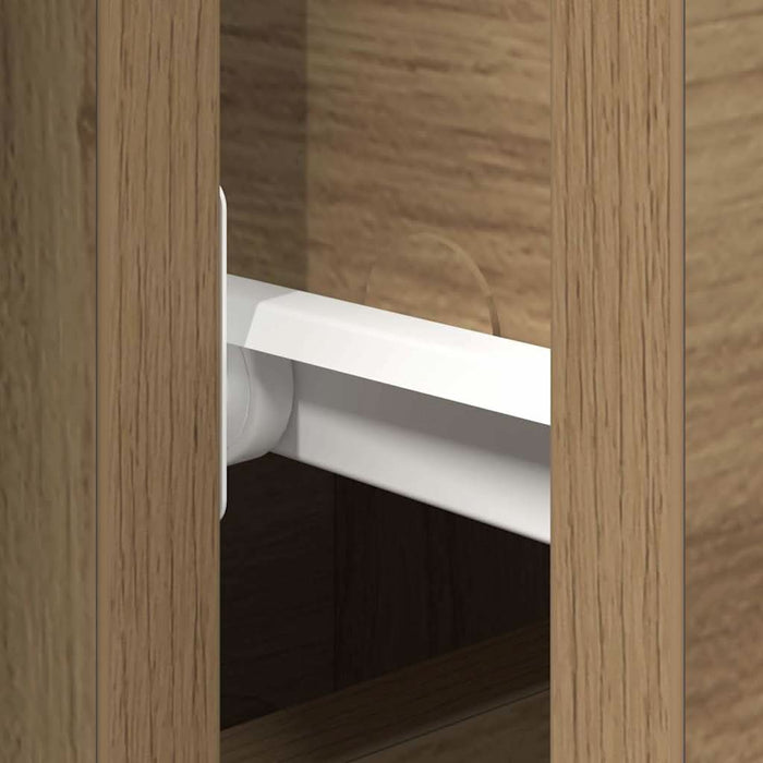 Bufet Stejar Artizanal 101,5 x 35 x 70 cm Lemn compozit - WALTI WALTI