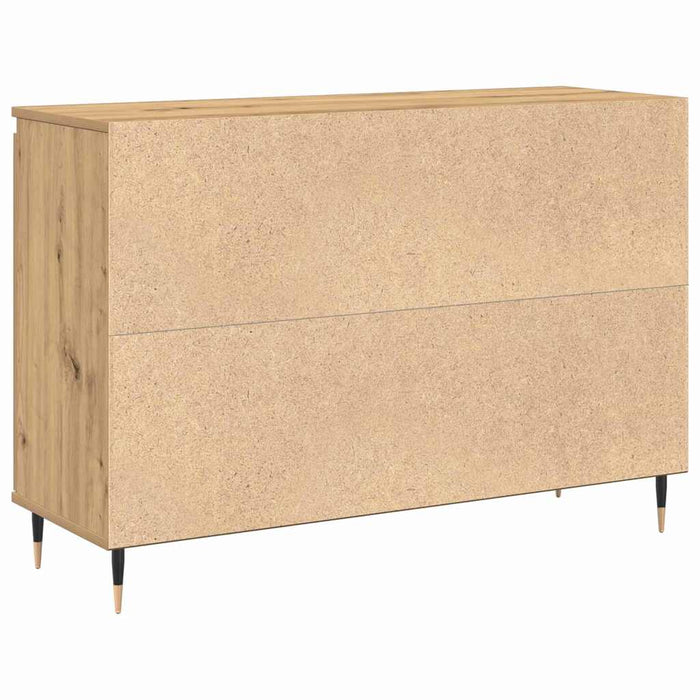 Bufet Stejar Artizanal 101,5 x 35 x 70 cm Lemn compozit - WALTI WALTI