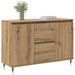 Bufet Stejar Artizanal 101,5 x 35 x 70 cm Lemn compozit - WALTI WALTI