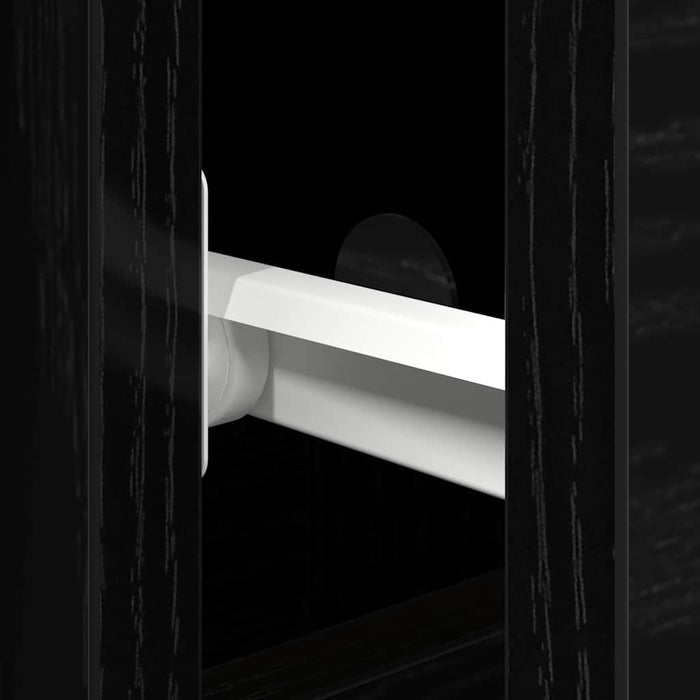 Bufet cu sertar Stejar Negru 101,5 x 35 x 70 cm Lemn compozit - WALTI WALTI