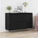 Bufet cu sertar Stejar Negru 101,5 x 35 x 70 cm Lemn compozit - WALTI WALTI