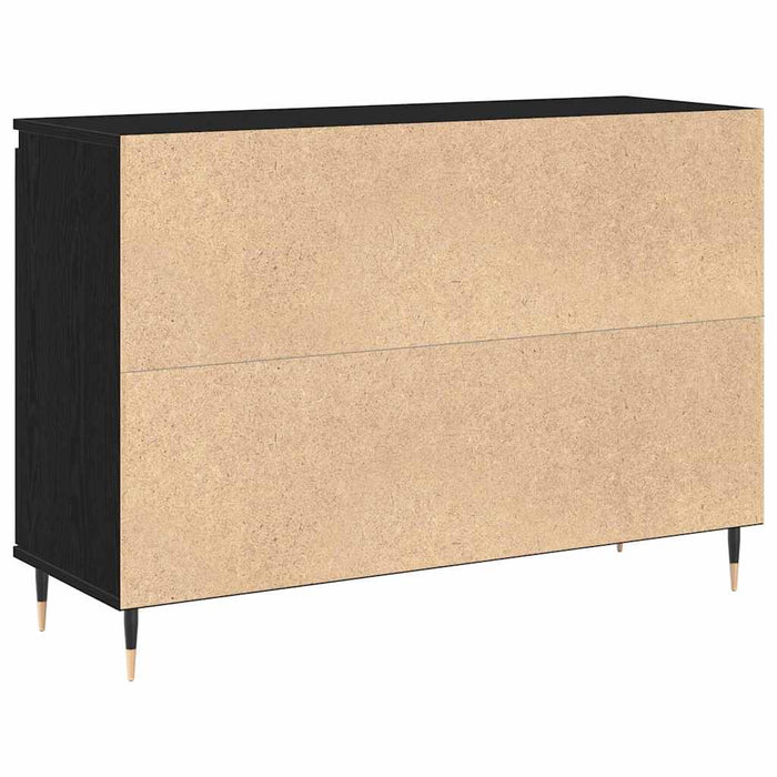 Bufet cu sertar Stejar Negru 101,5 x 35 x 70 cm Lemn compozit - WALTI WALTI