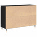 Bufet cu sertar Stejar Negru 101,5 x 35 x 70 cm Lemn compozit - WALTI WALTI