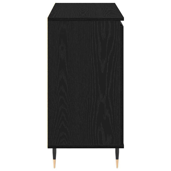 Bufet cu sertar Stejar Negru 101,5 x 35 x 70 cm Lemn compozit - WALTI WALTI
