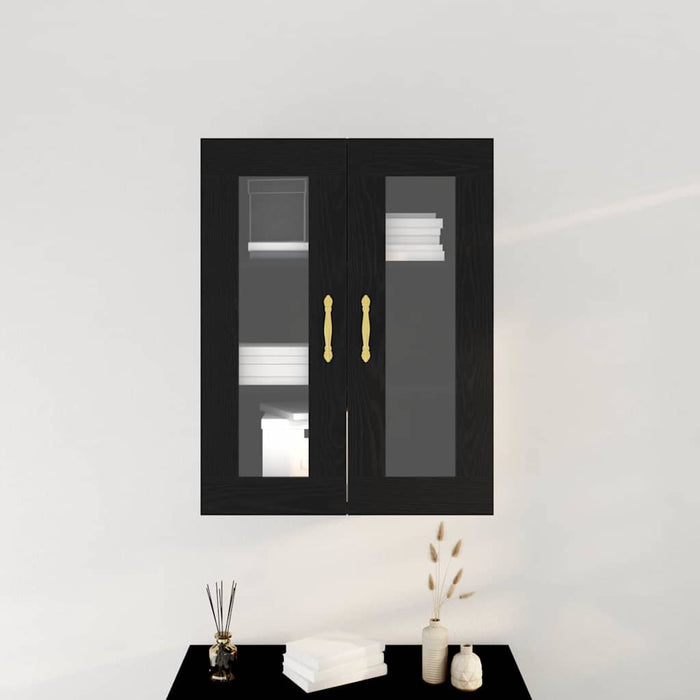 Cabinet suspendat Stejar negru 69.5 x 34 x 90 cm Lemn compozit - WALTI WALTI