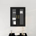 Cabinet suspendat Stejar negru 69.5 x 34 x 90 cm Lemn compozit - WALTI WALTI
