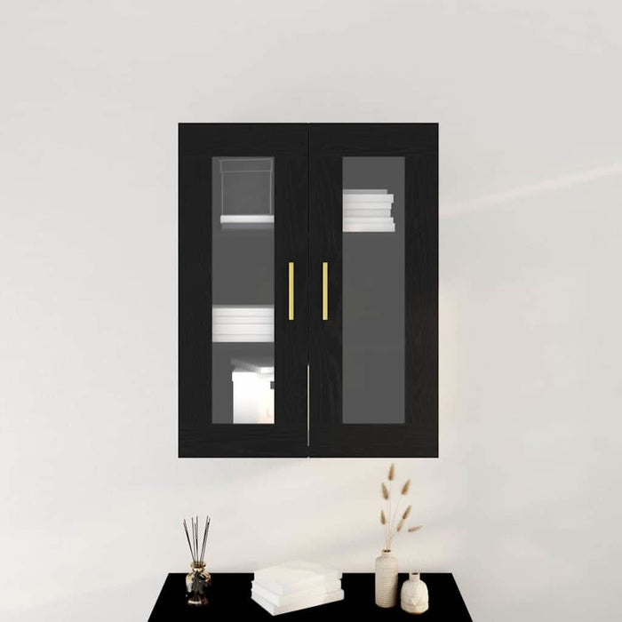 Cabinet suspendat Stejar negru 69.5 x 34 x 90 cm Lemn compozit - WALTI WALTI
