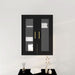 Cabinet suspendat Stejar negru 69.5 x 34 x 90 cm Lemn compozit - WALTI WALTI