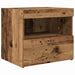 Dulap de noapte 2 pcs Lemn vechi 50 x 40 x 45 cm Lemn compozit - WALTI WALTI