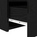 Dulap de noapte Stejar Negru 50 x 40 x 45 cm Lemn compozit - WALTI WALTI