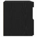 Dulap de noapte Stejar Negru 50 x 40 x 45 cm Lemn compozit - WALTI WALTI