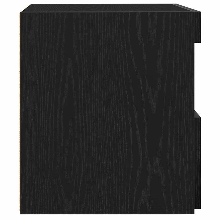 Dulap de noapte cu sertar 2 pcs Stejar Negru 50 x 40 x 45 cm - WALTI WALTI