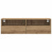 Dulap TV de perete Pe perete stejar artizanal 100 x 30 x 30 cm - WALTI WALTI