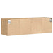 Dulap TV de perete 2 pcs stejar artizanal 100 x 30 x 30 cm - WALTI WALTI
