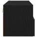 Dulap TV de perete Stejar Negru 100 x 30 x 30 cm Lemn compozit - WALTI WALTI