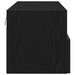 Dulap TV de perete 2 pcs Stejar negru 100 x 30 x 30 cm - WALTI WALTI