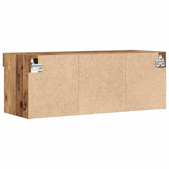 Set comodă TV Lemn vechi 80 x 30 x 30 cm Lemn compozit - WALTI WALTI