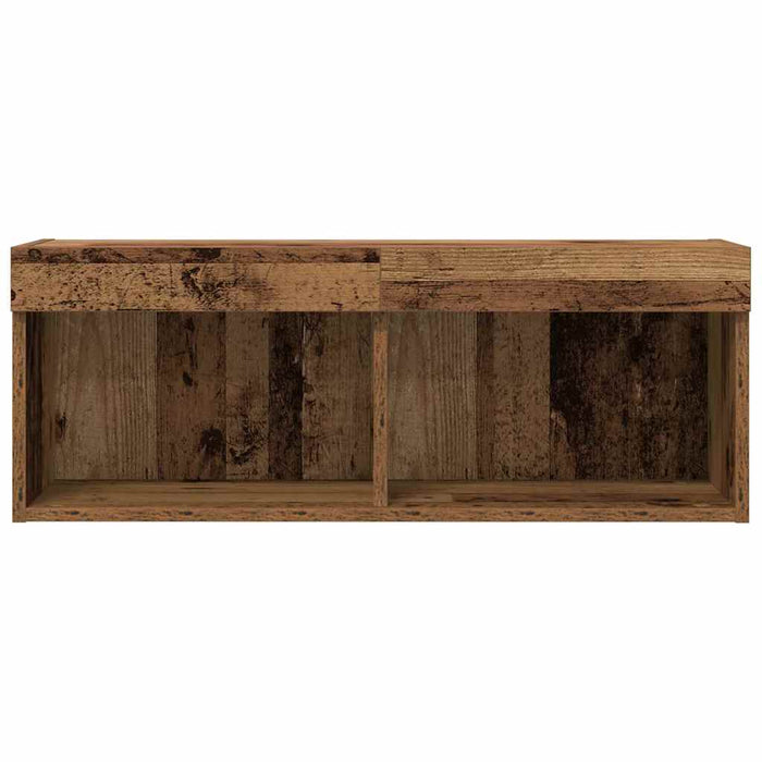 Set comodă TV Lemn vechi 80 x 30 x 30 cm Lemn compozit - WALTI WALTI