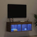 Set comodă TV stejar artizanal 80 x 30 x 30 cm Lemn compozit - WALTI WALTI