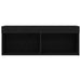Set comodă TV 2 pcs Stejar negru 80 x 30 x 30 cm Lemn compozit - WALTI WALTI