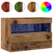 Dulap TV de perete Lemn vechi 60 x 30 x 40 cm Lemn compozit - WALTI WALTI