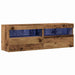 Dulap TV de perete Pe perete 2 pcs Lemn vechi 60 x 30 x 40 cm - WALTI WALTI