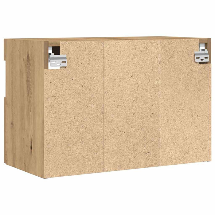 Dulap TV de perete Pe perete stejar artizanal 60 x 30 x 40 cm - WALTI WALTI