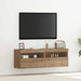 Dulap TV de perete 2 pcs stejar artizanal 60 x 30 x 40 cm - WALTI WALTI