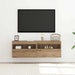 Dulap TV de perete 2 pcs stejar artizanal 60 x 30 x 40 cm - WALTI WALTI