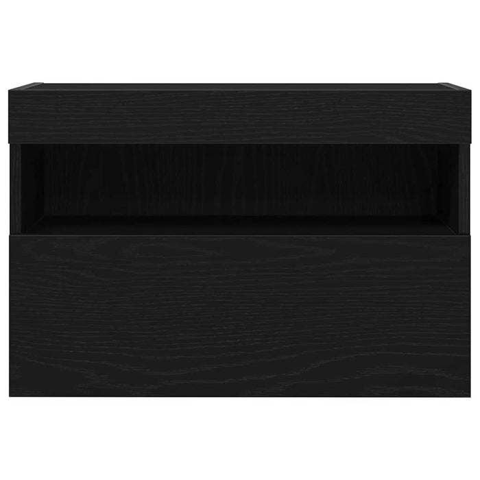 Dulap TV de perete Stejar negru 60 x 30 x 40 cm Lemn compozit - WALTI WALTI