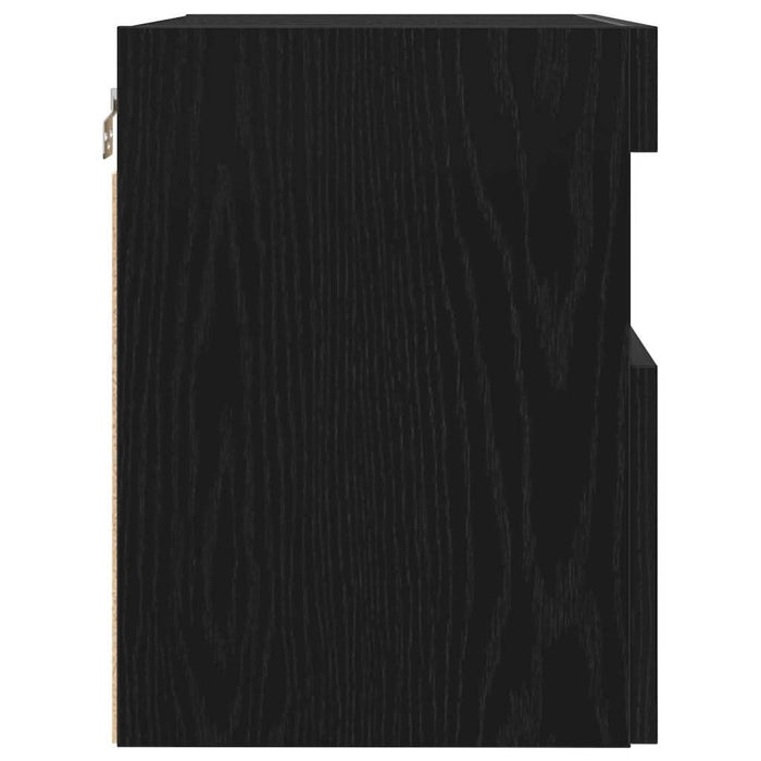 Dulap TV de perete Stejar negru 60 x 30 x 40 cm Lemn compozit - WALTI WALTI