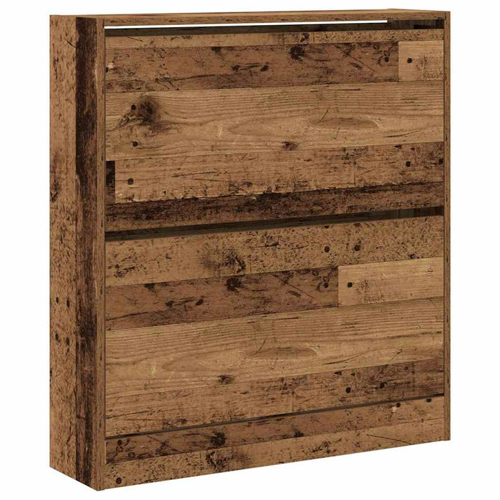 Dulap pentru Încălțăminte cu ușă Lemn vechi 80 x 21 x 87.5 cm - WALTI WALTI