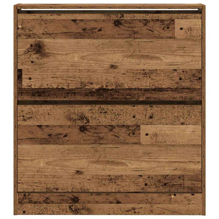 Dulap pentru Încălțăminte cu ușă Lemn vechi 80 x 21 x 87.5 cm - WALTI WALTI